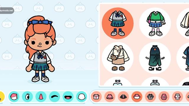 обзор на новую обнову в Тока бока 🫶 🫶 🫶 🫶 ого новый Пак одежды смотреть онлайн