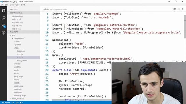 Angular 2 Material - Replacing Bootstrap in ng2play repo смотреть онлайн