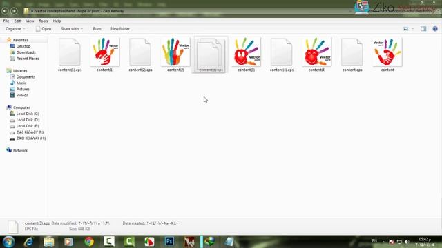 How To Open EPS Files In PhotoShop | كيفية فتح ملفات بصيغة EPS فى الفوتوشوب смотреть онлайн