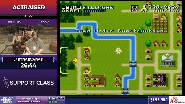 Actraiser by Straevaras in 1:01:12 - SGDQ2017 - Part 16 смотреть онлайн