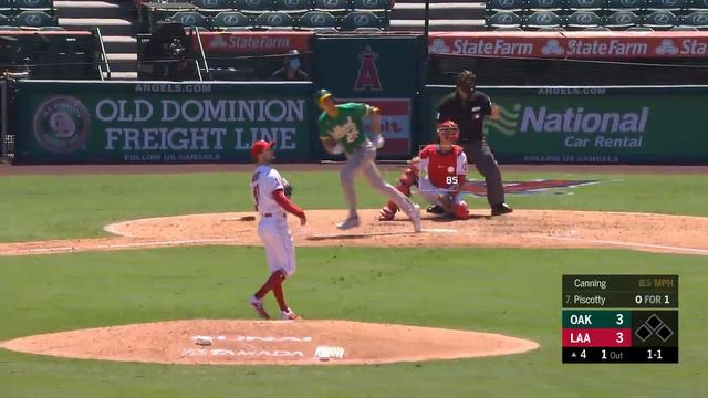 Ramón Laureano's defense fuels A's win | A's-Angels Game Highlights 8/12/20 смотреть онлайн