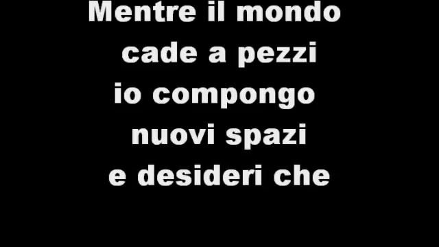 Marco Mengoni- L'essenziale (testo/lyrics) смотреть онлайн