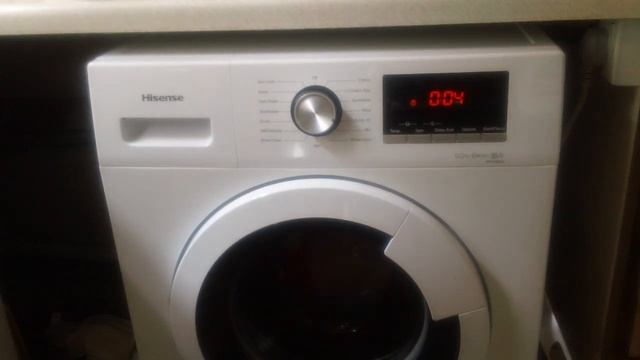 Hisense WFHV 9014 1400 spin washing machine смотреть онлайн