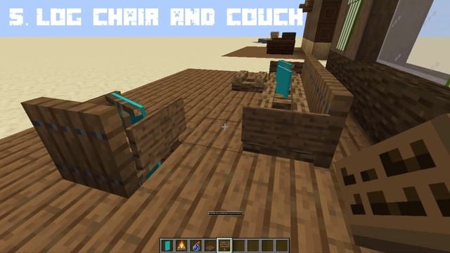 10 Cabin Furniture designs & ideas in Minecraft Java & Bedrock! w/LohnJam смотреть онлайн