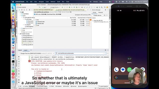 Why did your app crash? How to use Logcat & macOS Console to debug смотреть онлайн