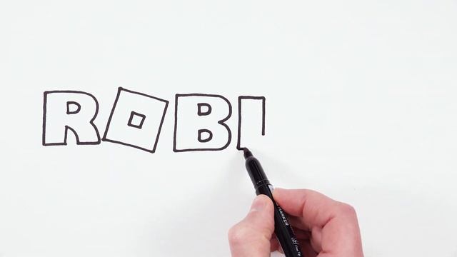 How to Draw Roblox Logo Easy смотреть онлайн