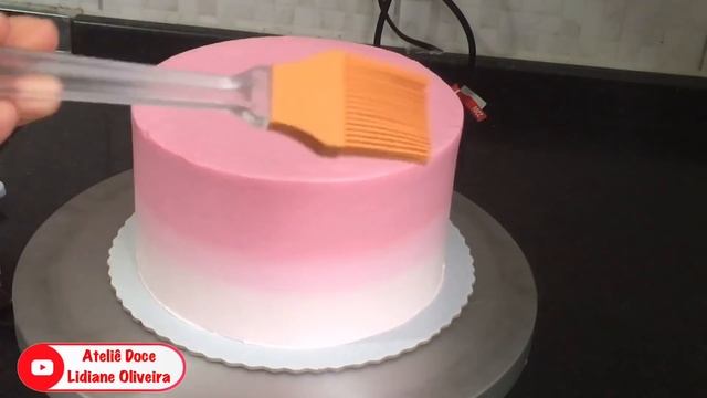 Bolo Degradê Rosa simplesmente LINDO!! смотреть онлайн