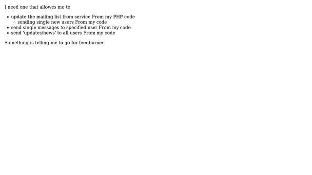Webmasters: Most flexible free mailing service to be used with PHP смотреть онлайн