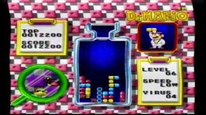 Tetris and Dr  Mario SNES