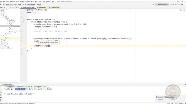 Java Interview Partition a List into pages of given size смотреть онлайн