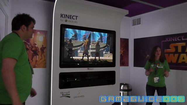 Star Wars Kinect Gameplay Live from E3 2011 смотреть онлайн
