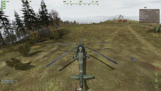 Dayz - Squadb Survives (Well Some Do) Part 3 - Helicopter Assault or Raking Dudes with HMG смотреть онлайн