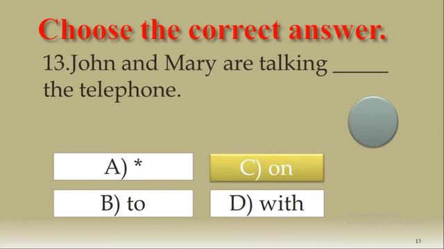 English Grammar Practice:Test #19:Past Simple/Linking verbs/Preposition:English Quiz:Elementary Tes смотреть онлайн