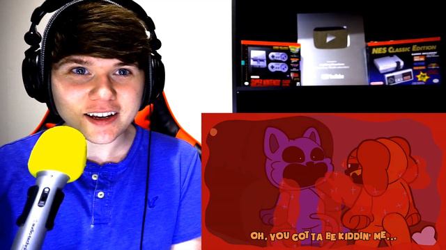 TAKE A REST By RecD - Catnap & Smiling Critters Fan Song WITH LYRICS REACTION!