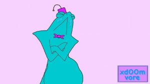 [Friday Night Funkin Fun Animations] Fishbrain Eats BF [VORE/FNF]