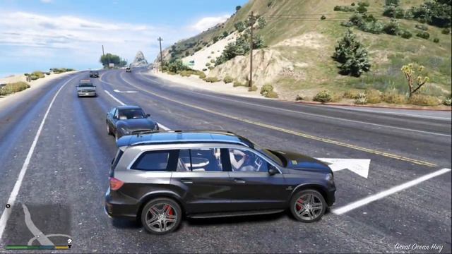 GTA 5 MERCEDES AMG GLS OFF ROADING KING смотреть онлайн