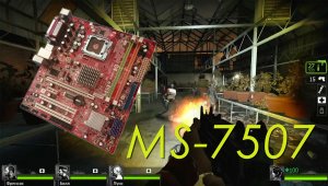 Материнская плата MSI MS-7507 в 2021 (перезалив с Youtube)