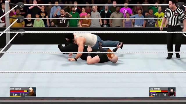 w2k16 (xbox one) luk harper vs erick rowan смотреть онлайн