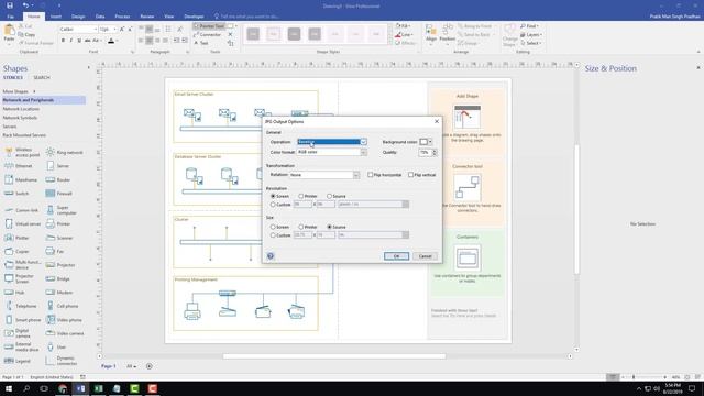 MS Visio Tutorial - Lesson 30 - Exporting Image Files смотреть онлайн