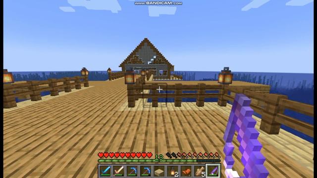 Майнкрафт, но это бесконечная ферма рыбы смотреть онлайн