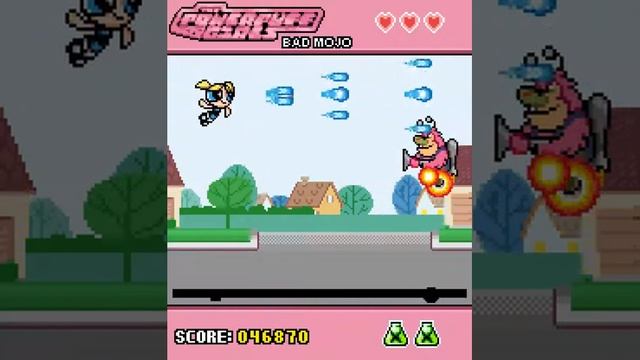 The Powerpuff Girls Bad Mojo JAVA GAME смотреть онлайн