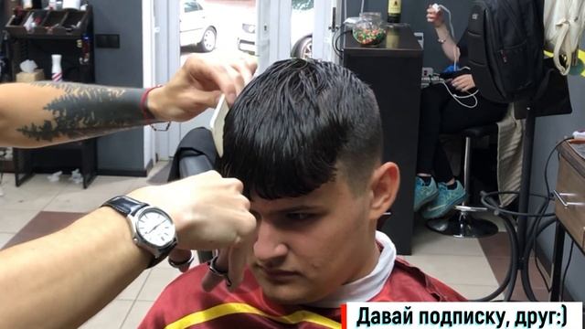 Стрижка Британка | Как постричь мужскую стрижку быстро? | Стрижка Джастина Тимберлейка смотреть онлайн