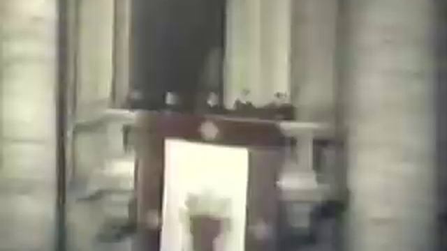 Announcement of John Paul II becoming Pope October 1978 смотреть онлайн