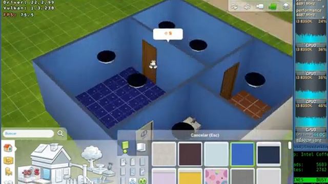 The Sims 4 D9VK64 Test 60fps QuickSync x64 + Sound (Core i3 8350K) + Mesa 22.x смотреть онлайн