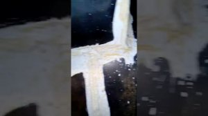 Проверка сварочных швов на герметичность с помощю керосина.