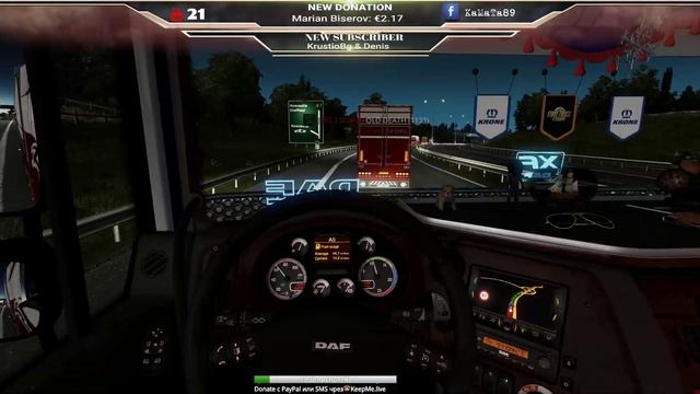 🔴LIVE🔴 ETS2 MP - ХАЙДЕ НА КОНВОЙ .. Част #182 #ETS2 #STREAM #EuroTruckSimulator2 смотреть онлайн