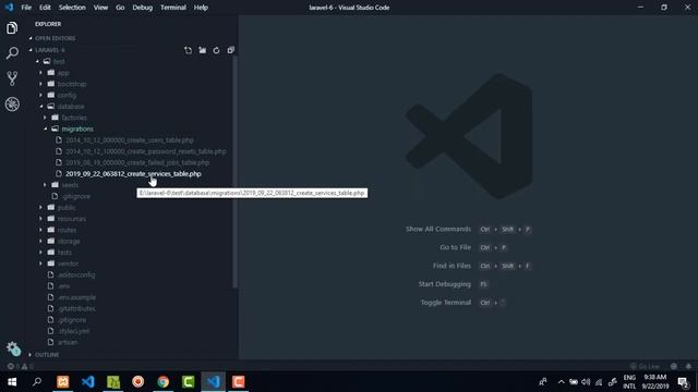 Laravel-6 E-7 Database Mysql Beginner смотреть онлайн