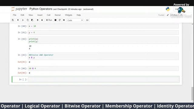 Python Operators: Arithmetic Operator | Comparison Operator and other's смотреть онлайн