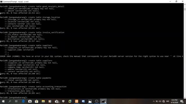 Cara membuat database menggunakan cmd dan relasi menggunakan mysql workbean #tutorial #cmd #mysql смотреть онлайн