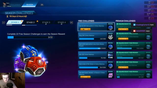 Rocket League W/ Remnant Network 1/19/21