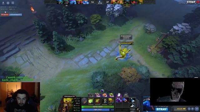 ЧТО ДЕЛАТЬ КОГДА ТВОЯ КОМАНДА НЕ ХОЧЕТ ИГРАТЬ? Стрей и имбицилы. смотреть онлайн