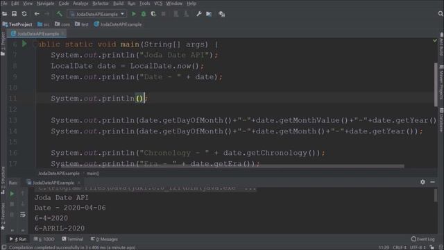 How to use Joda Date API in Java8? | Local Date смотреть онлайн