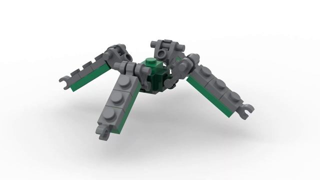 LEGO Minecraft: Mutant Creepers / Creeper Mechs Tutorial (3 Versions!)