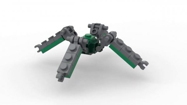 LEGO Minecraft: Mutant Creepers / Creeper Mechs Tutorial (3 versions!)