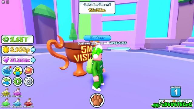 ?? I HATCHED THE NEW UNKNOWN 10M VISITS TROPHY In Free Hatchers!! (Roblox) смотреть онлайн