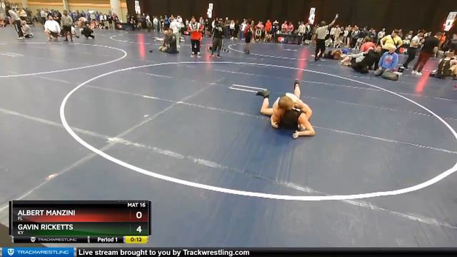 170 Lbs Champ. Round 1 - Albert Manzini, FL Vs Gavin Ricketts, KY 4fdb смотреть онлайн