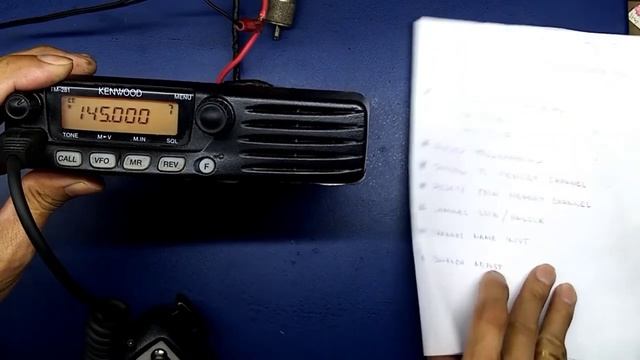 TM-281 Manual Programming|TM-271A