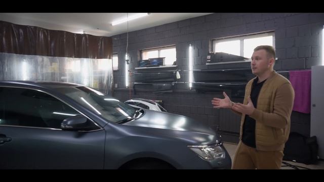 TOYOTA CAMRY (55 кузов) - полная оклейка смотреть онлайн