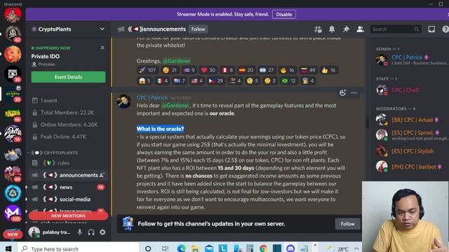 Crypto Plants Club Updates, ORACLE based, Farming Mode, $25 Entry, Next PVU (Tagalog) смотреть онлайн
