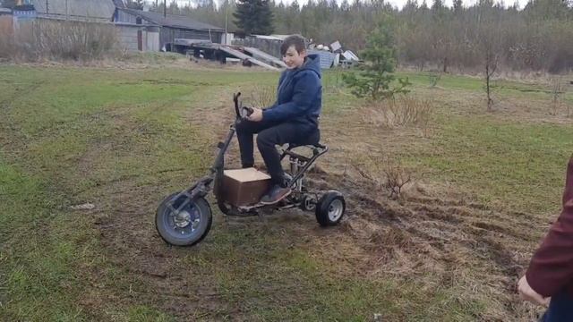 Электроник мастерит. Тест-драйф самоделки смотреть онлайн