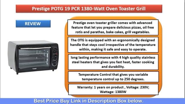 Top 5: Best OTG Oven in India| Best Oven Toaster Griller OTG in India 2020| Specification & Review смотреть онлайн