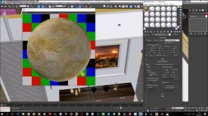 Создание материала декоративной штукатурки в 3Ds Max