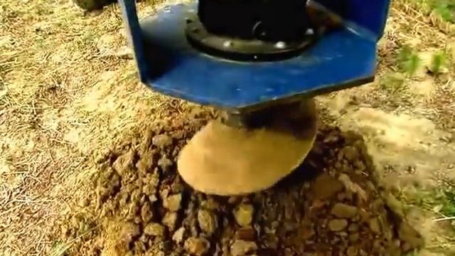 Усиленный бур для посадки деревьев смотреть онлайн