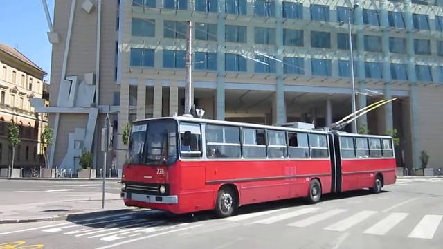 Budapest: Közraktár utca. Trolleybus BKV no. 238, route 83 смотреть онлайн