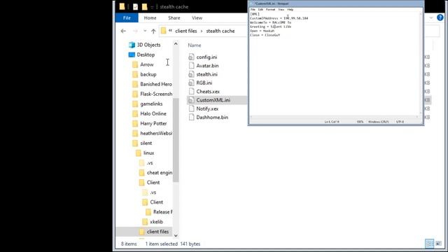 Stealth Server Tutorial Pt.2****3.5****No Mysql/Visual Studio*** смотреть онлайн
