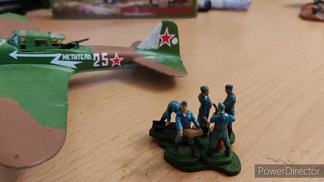 Советские авиатехники 1/72 Звезда. Обзор и сборка. смотреть онлайн